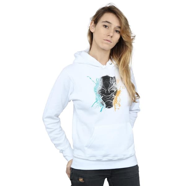 Marvel Womens/Ladies Black Panther Splash Hoodie