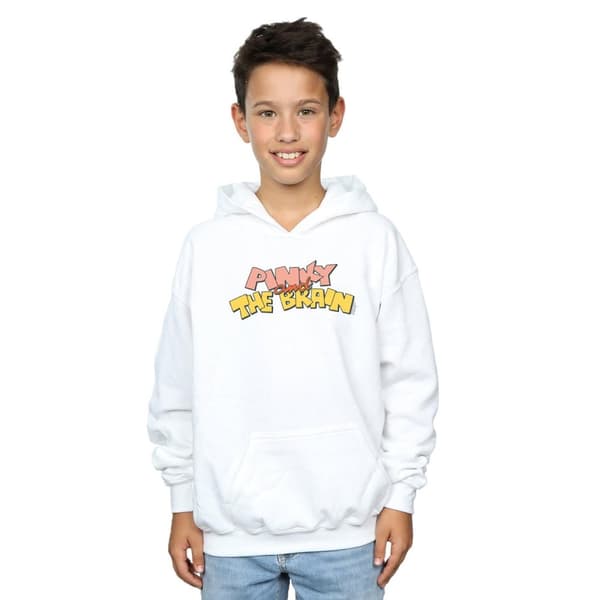 Animaniacs Boys Pinky And The Brain Logo Hoodie