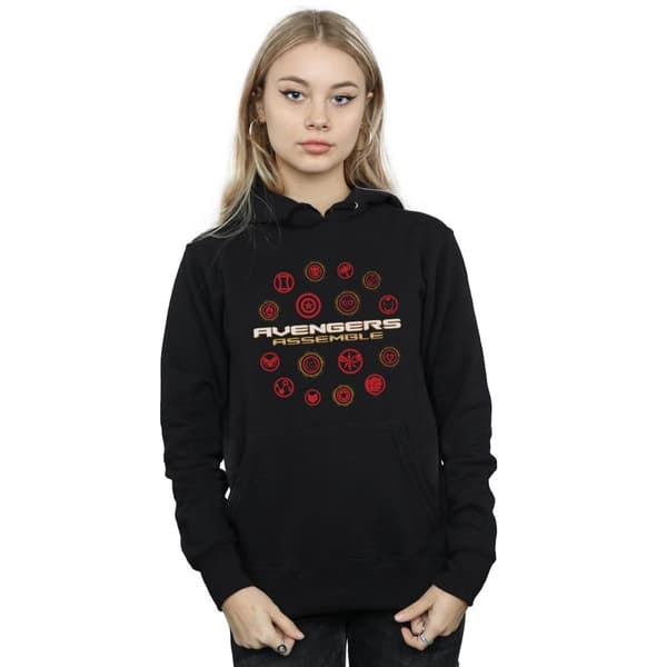 Marvel Huvtröja för kvinnor/damer Avengers Endgame Avengers Assemble