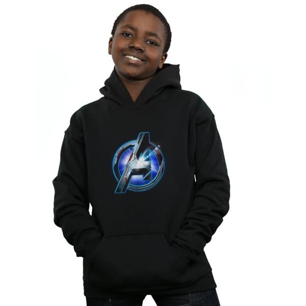 Marvel Pojkar Avengers Endgame Glowing Logo Hoodie