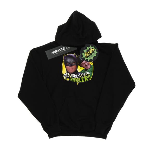 DC Comics Womens/Ladies Batman TV Series The Riddler Joke Hoodie