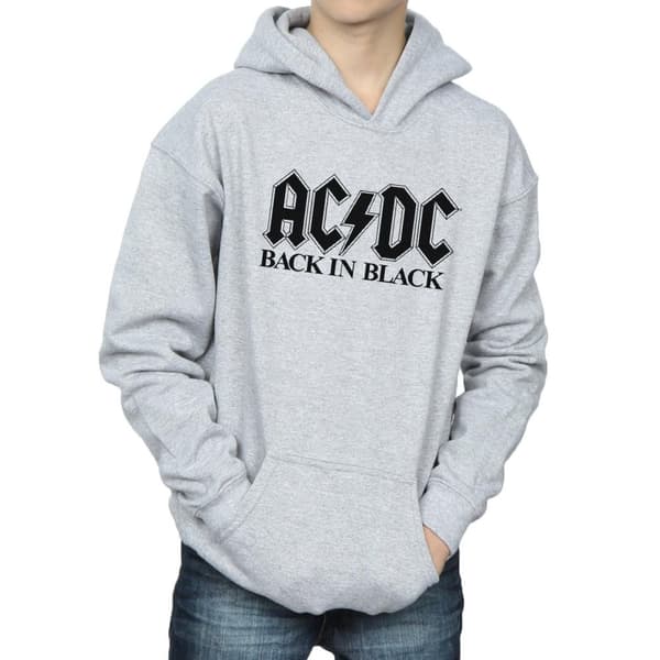 AC/DC Boys Back in Black Logo Hoodie