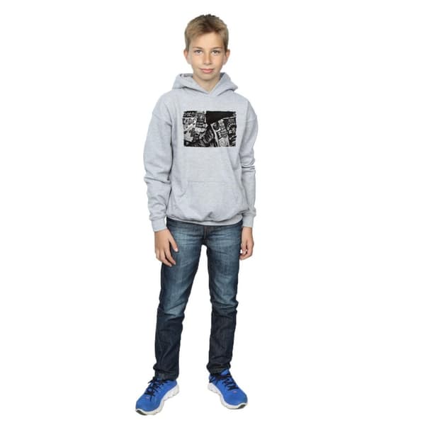 AC/DC Boys Badges And Posters Collection Hoodie