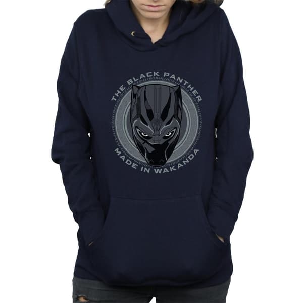 Marvel Black Panther Made in Wakanda - huvtröja - dam/dam