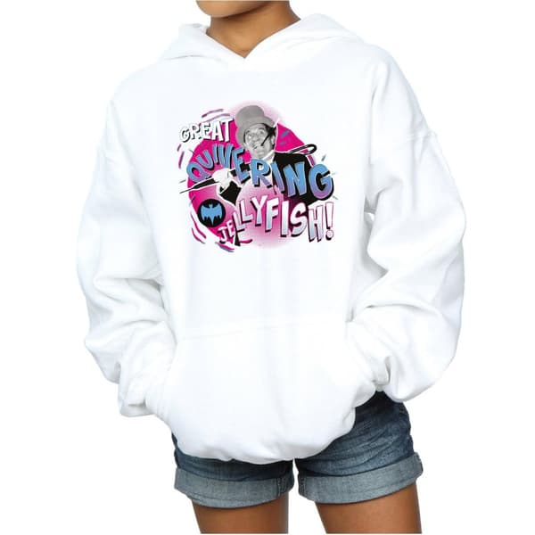 DC Comics Batman TV Series The Penguin Jellyfish Hoodie för tjejer