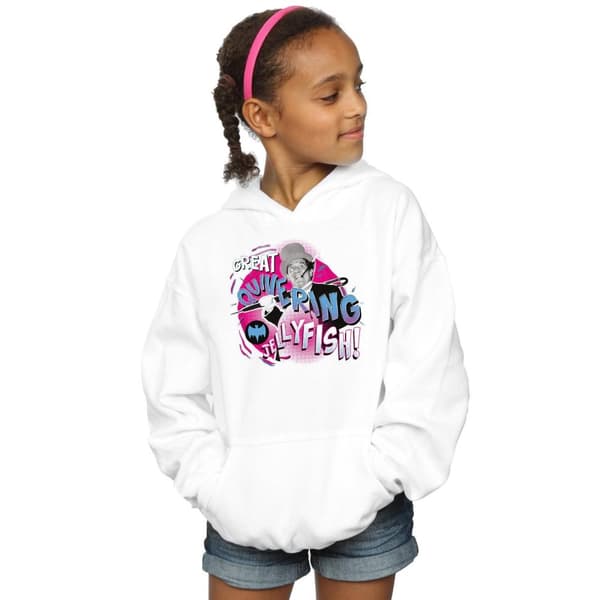 DC Comics Batman TV Series The Penguin Jellyfish Hoodie för tjejer
