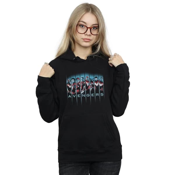 Marvel Womens/Ladies Avengers Endgame Team Tech Assemble Hoodie