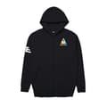 Miniatyrbillede 1 af 2: Imagine Dragons Unisex Adult Triangle Back Print Full Zip Hoodie