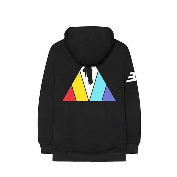 Imagine Dragons Unisex Adult Triangle Back Print Full Zip Hoodie