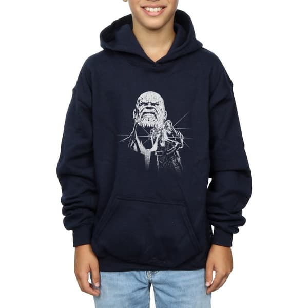 Marvel Boys Avengers Infinity War Fierce Thanos Hoodie