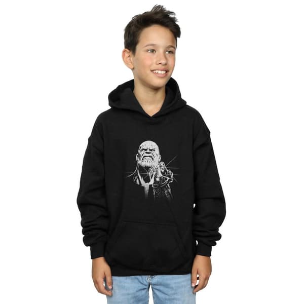 Marvel Boys Avengers Infinity War Fierce Thanos Hoodie