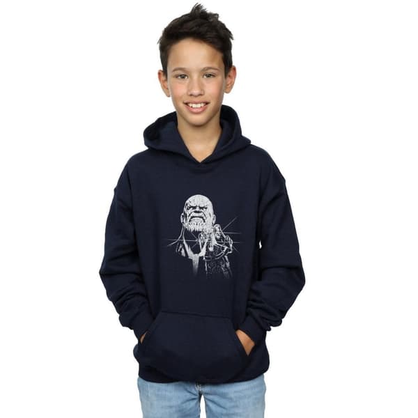 Marvel Boys Avengers Infinity War Fierce Thanos Hoodie