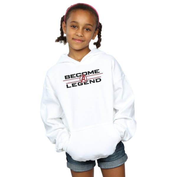 Marvel Girls Avengers Endgame Become A Legend Hoodie