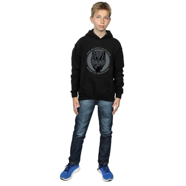 Marvel Boys Black Panther Made in Wakanda Hoodie