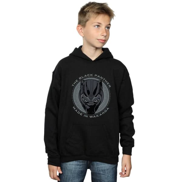 Marvel Boys Black Panther Made in Wakanda Hoodie