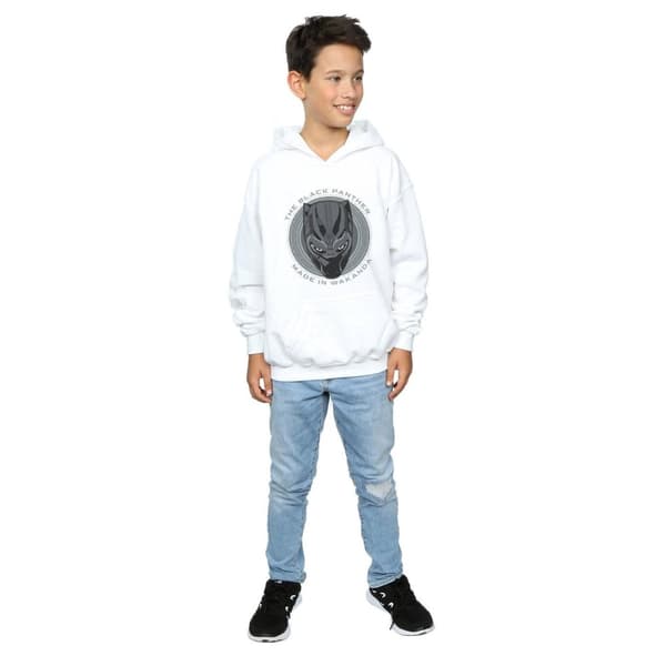 Marvel Boys Black Panther Made in Wakanda Hoodie