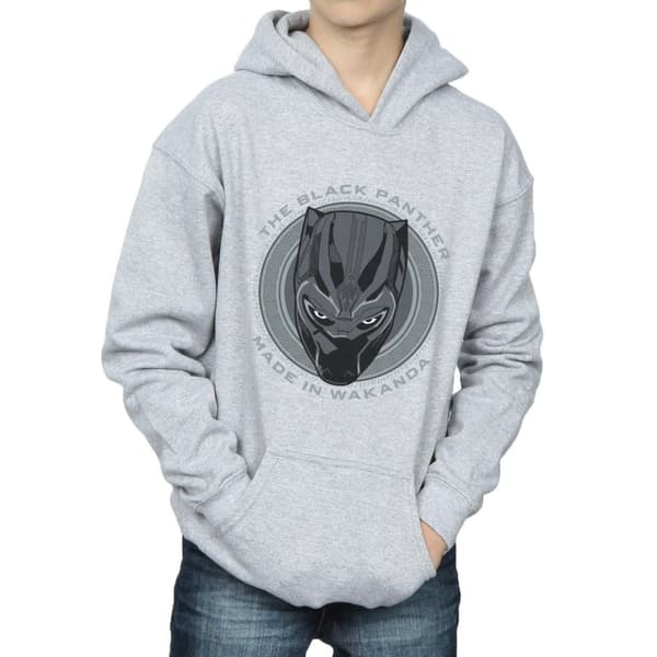 Marvel Boys Black Panther Made in Wakanda Hoodie