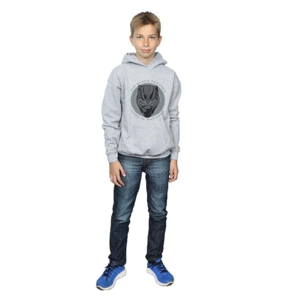 Marvel Boys Black Panther Made in Wakanda Hoodie