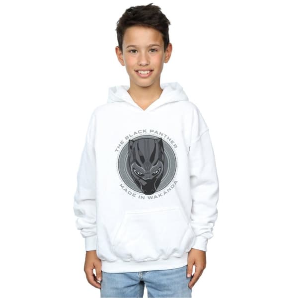 Marvel Boys Black Panther Made in Wakanda Hoodie