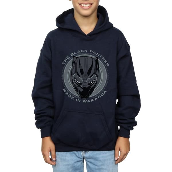 Marvel Boys Black Panther Made in Wakanda Hoodie