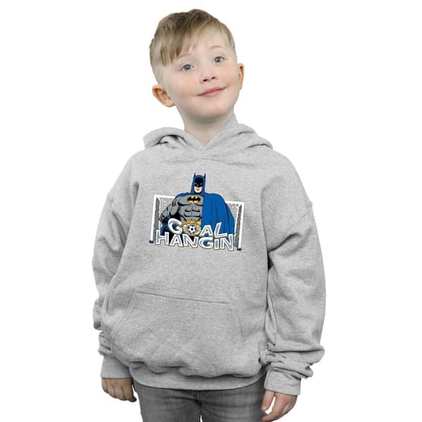 DC Comics Pojkar Batman Fotbollsmål Hangin´ Hoodie