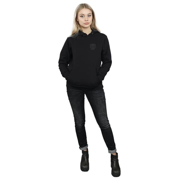 Marvel Black Panther Black On Black - Huvtröja med brösttryck för kvinnor/damer