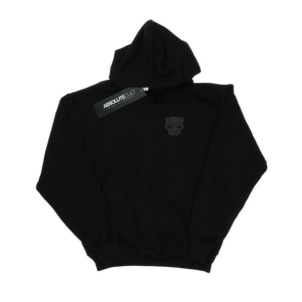 Marvel Black Panther Black On Black - Huvtröja med brösttryck för kvinnor/damer