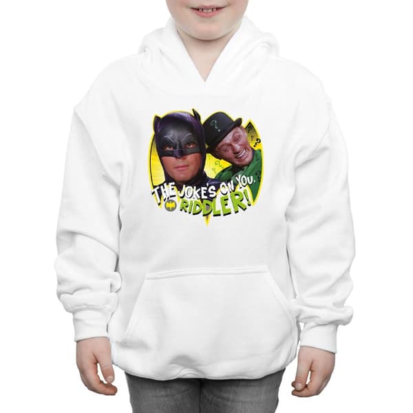DC Comics Boys Batman TV Series The Riddler Joke Hoodie