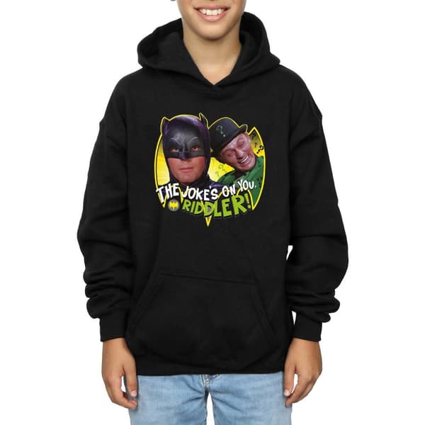 DC Comics Boys Batman TV Series The Riddler Joke Hoodie