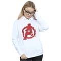 Pikkukuva 2 / 3: Marvel Womens/Ladies Avengers Endgame Shattered Logo Hoodie
