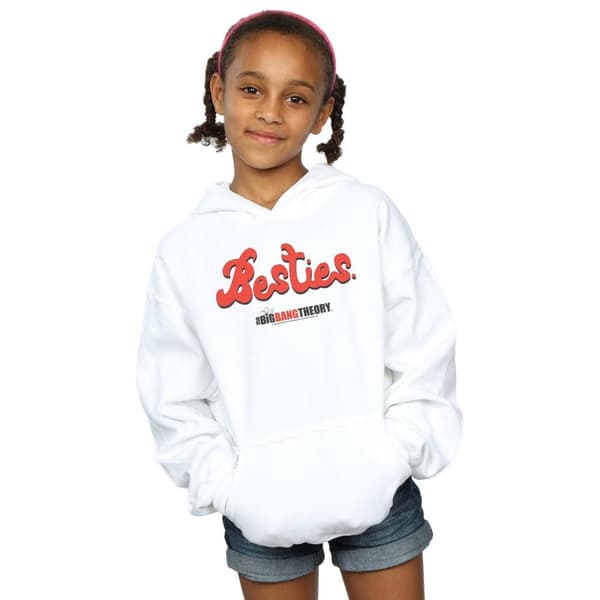 The Big Bang Theory Girls Besties Text Hoodie
