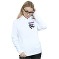 Pikkukuva 2 / 3: DC Comics Womens/Ladies Batman Joker Smile Breast Print Hoodie