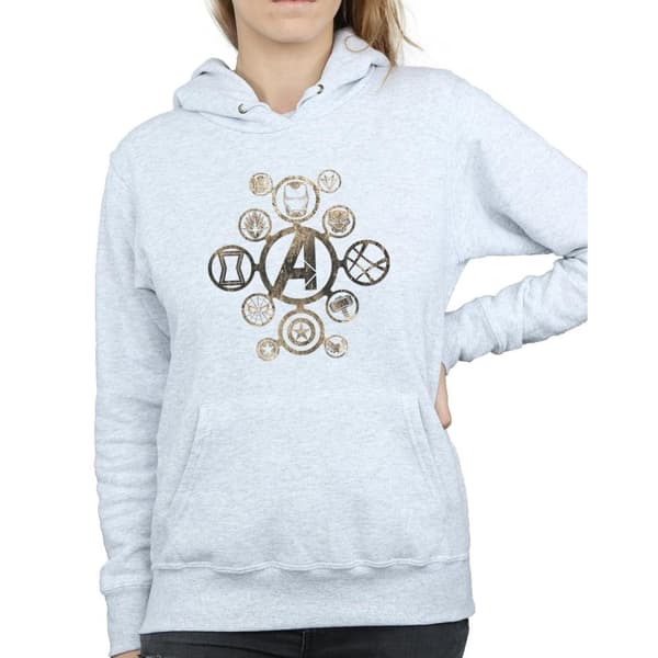 Marvel Kvinnor/Ladies Avengers Infinity War Icons Hoodie