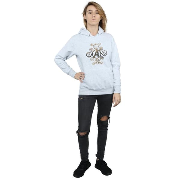 Marvel Kvinnor/Ladies Avengers Infinity War Icons Hoodie