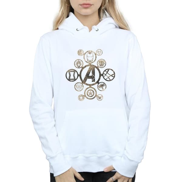 Marvel Kvinnor/Ladies Avengers Infinity War Icons Hoodie