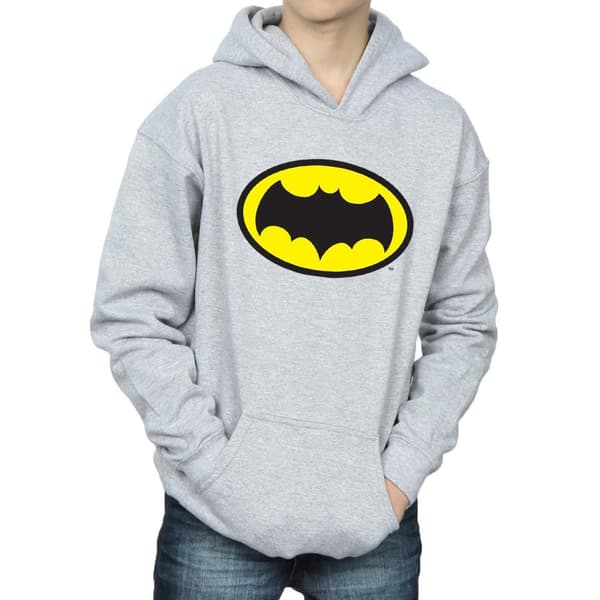 DC Comics Pojkar Batman TV Series Logo Hoodie