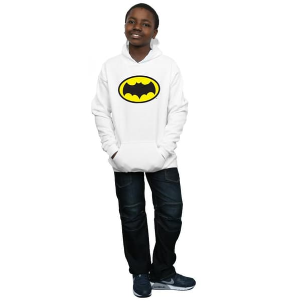 DC Comics Pojkar Batman TV Series Logo Hoodie