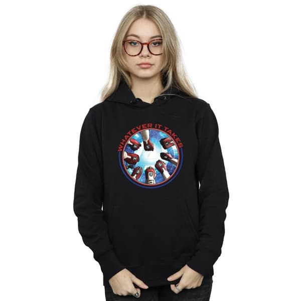 Marvel Kvinnor/Ladies Avengers Endgame Whatever It Takes Fists Hoodie
