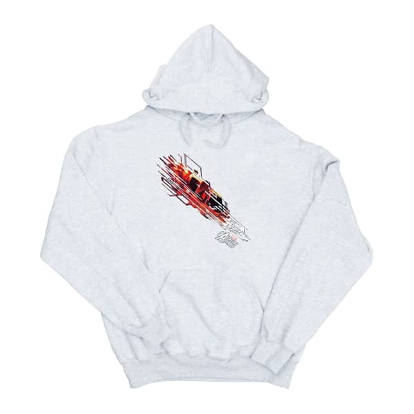 Marvel Womens/Ladies Avengers Iron Man Shooting Burst Hoodie