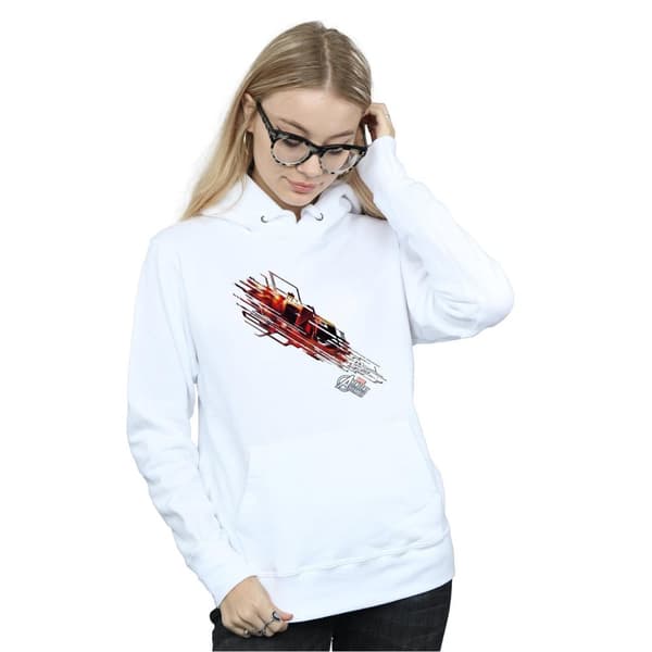 Marvel Womens/Ladies Avengers Iron Man Shooting Burst Hoodie