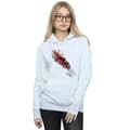 Miniatyrbilde 2 av 3: Marvel Womens/Ladies Avengers Iron Man Shooting Burst Hoodie