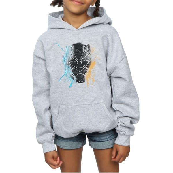 Marvel Girls Black Panther Splash Hoodie