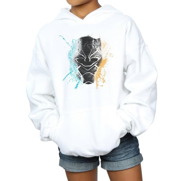 Marvel Girls Black Panther Splash Hoodie