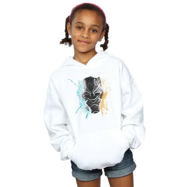 Marvel Girls Black Panther Splash Hoodie