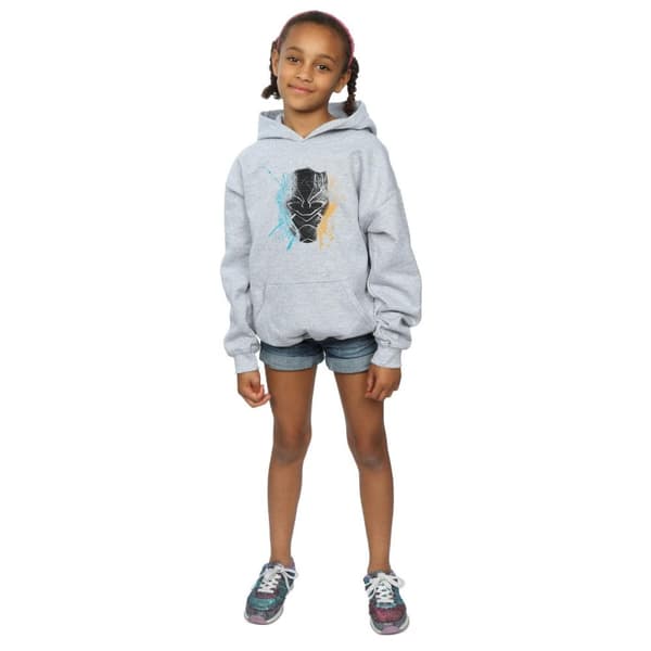 Marvel Girls Black Panther Splash Hoodie