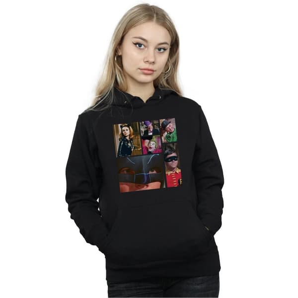 DC Comics Womens/Ladies Batman TV Series Class Photo Hoodie