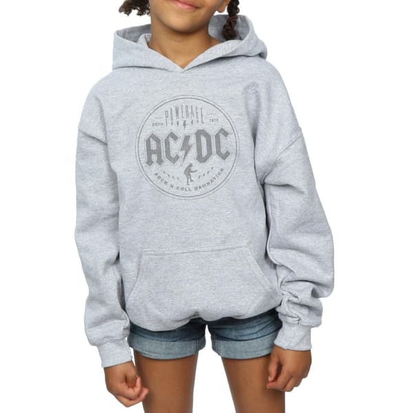AC/DC Girls Rock N Roll Damnation Black Hoodie