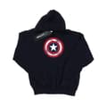Miniatyrbillede 1 af 3: Marvel Boys Captain America Distressed Shield Hoodie