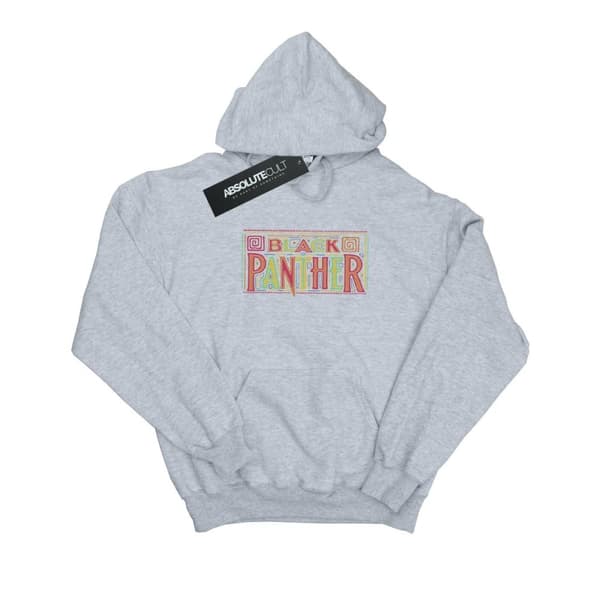 Marvel Girls Black Panther Tribal Logo Hoodie