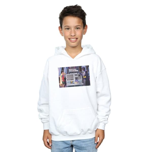 DC Comics Boys Batman TV Series Batcomputer Hoodie